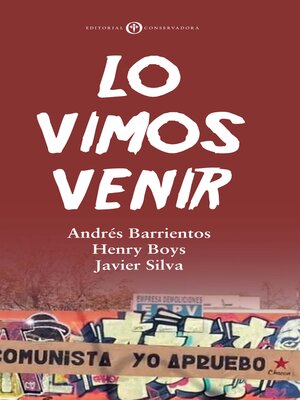 cover image of Lo Vimos Venir
